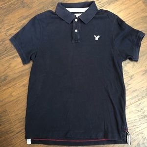 Men’s Navy Vintage Fit American Eagle Polo Shirt